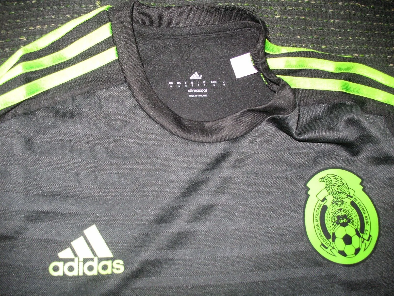 Corona TECATITO Mexico 2015 GOLD CUP MATCH WORN Jersey Camiseta Shirt M