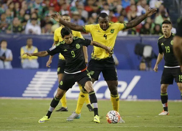 Corona TECATITO Mexico 2015 GOLD CUP MATCH WORN Jersey Camiseta Shirt M