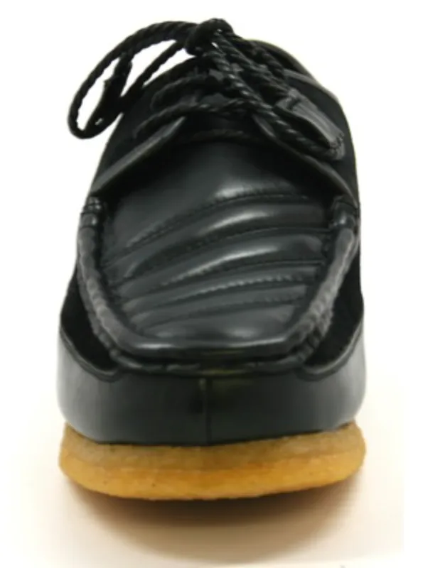 Crown Leather Lace-Up Shoe by The British Collection - Stylish and Comfortable