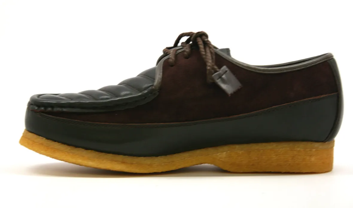 Crown Leather Lace-Up Shoe by The British Collection - Stylish and Comfortable