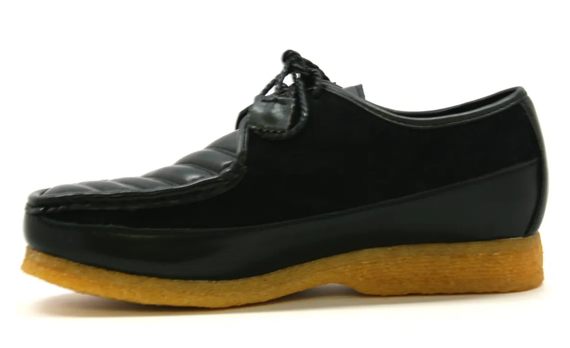 Crown Leather Lace-Up Shoe by The British Collection - Stylish and Comfortable