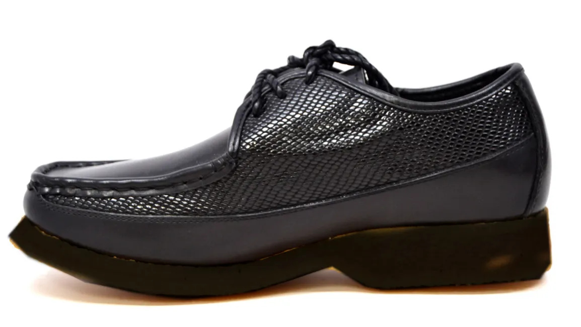 Crown Leather Lace-Up Shoe by The British Collection - Stylish and Comfortable