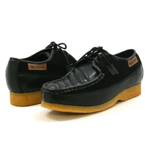Crown Leather Lace-Up Shoe by The British Collection - Stylish and Comfortable