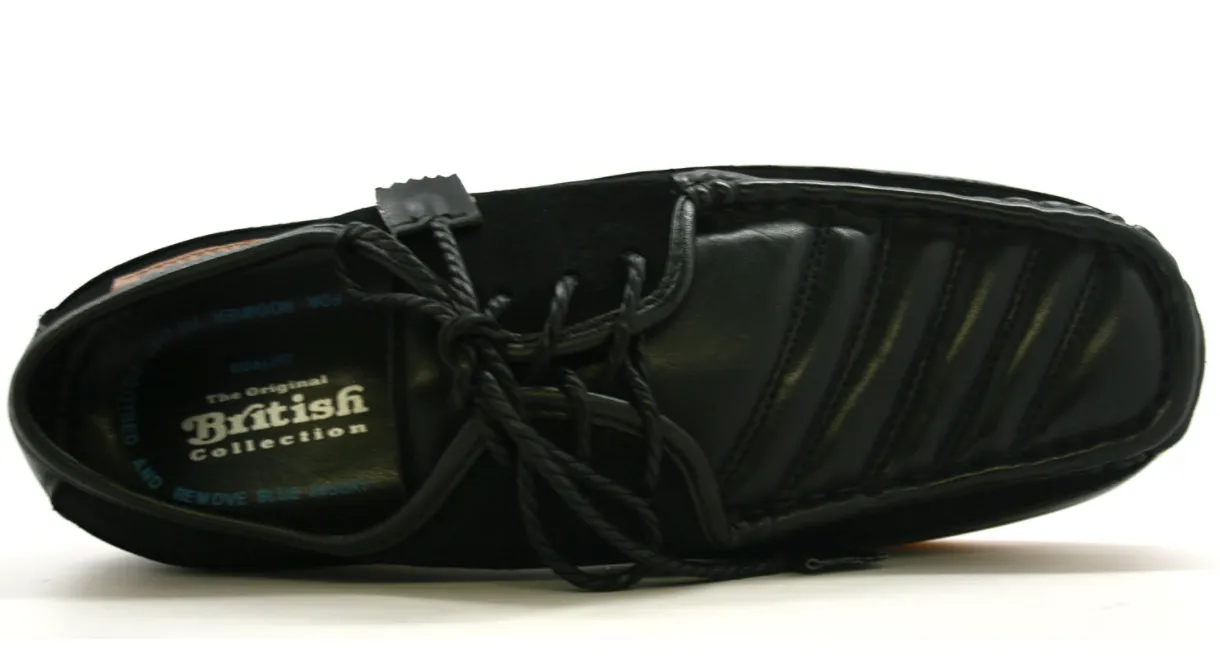 Crown Leather Lace-Up Shoe by The British Collection - Stylish and Comfortable