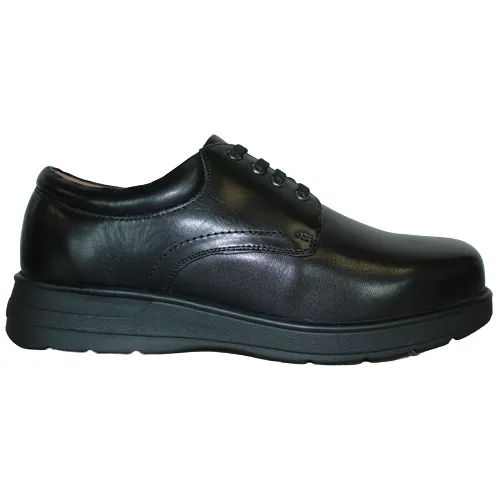 DB 6V  Extra Wide Fit Shoes - Bob - Black