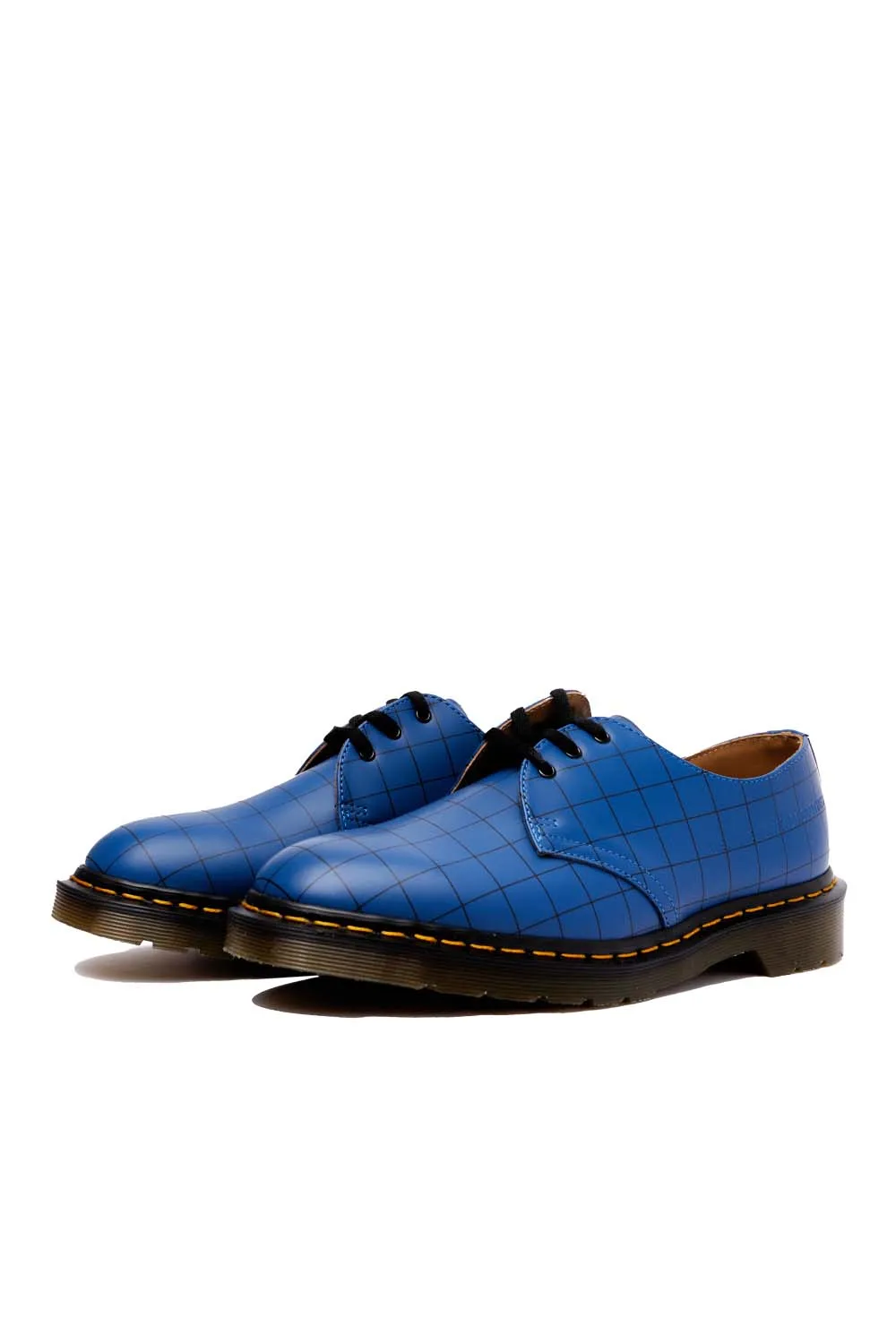 Dr. Martens x Undercover Mens 1461 Check Smooth Shoes 'Blue'