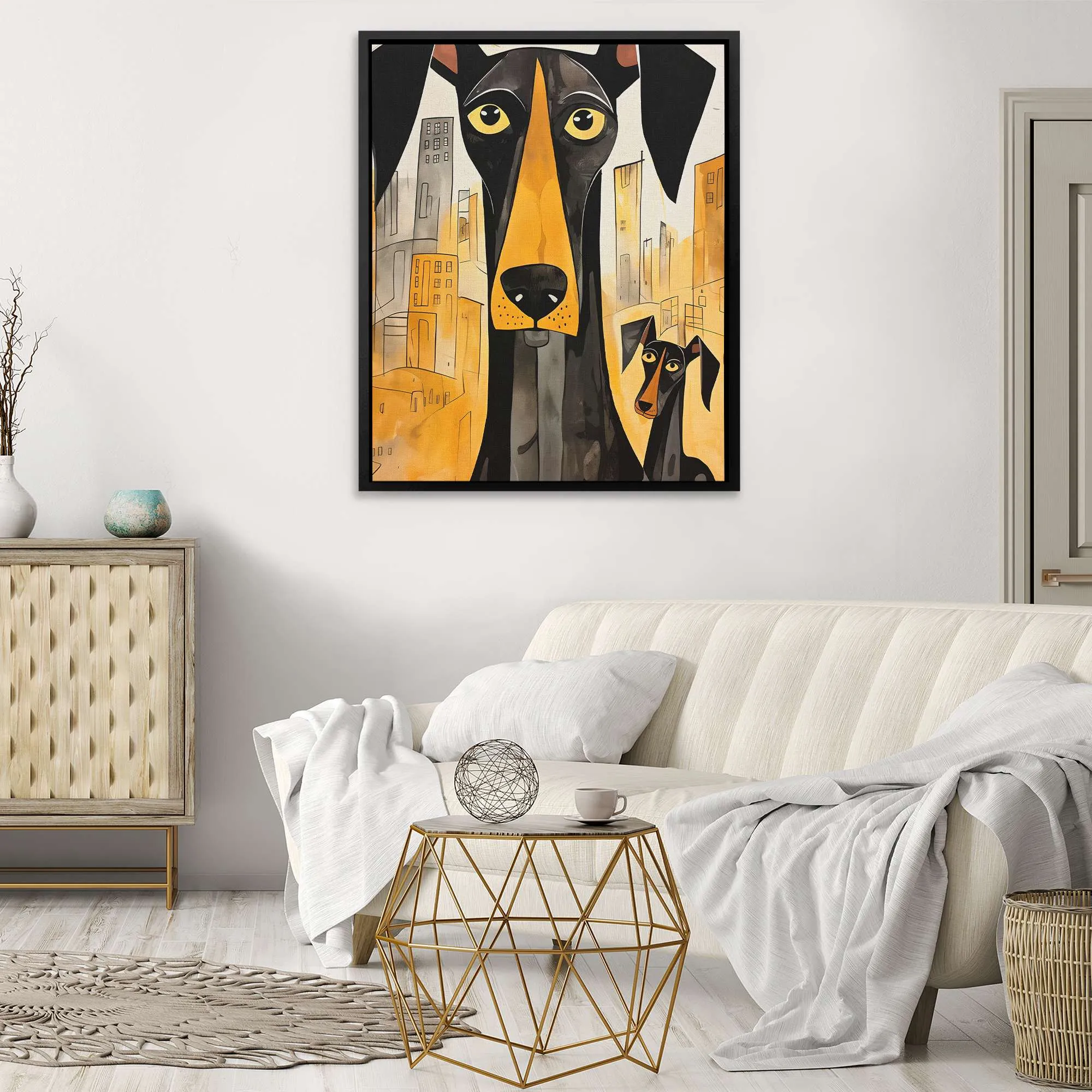 Dynamic Dobermans