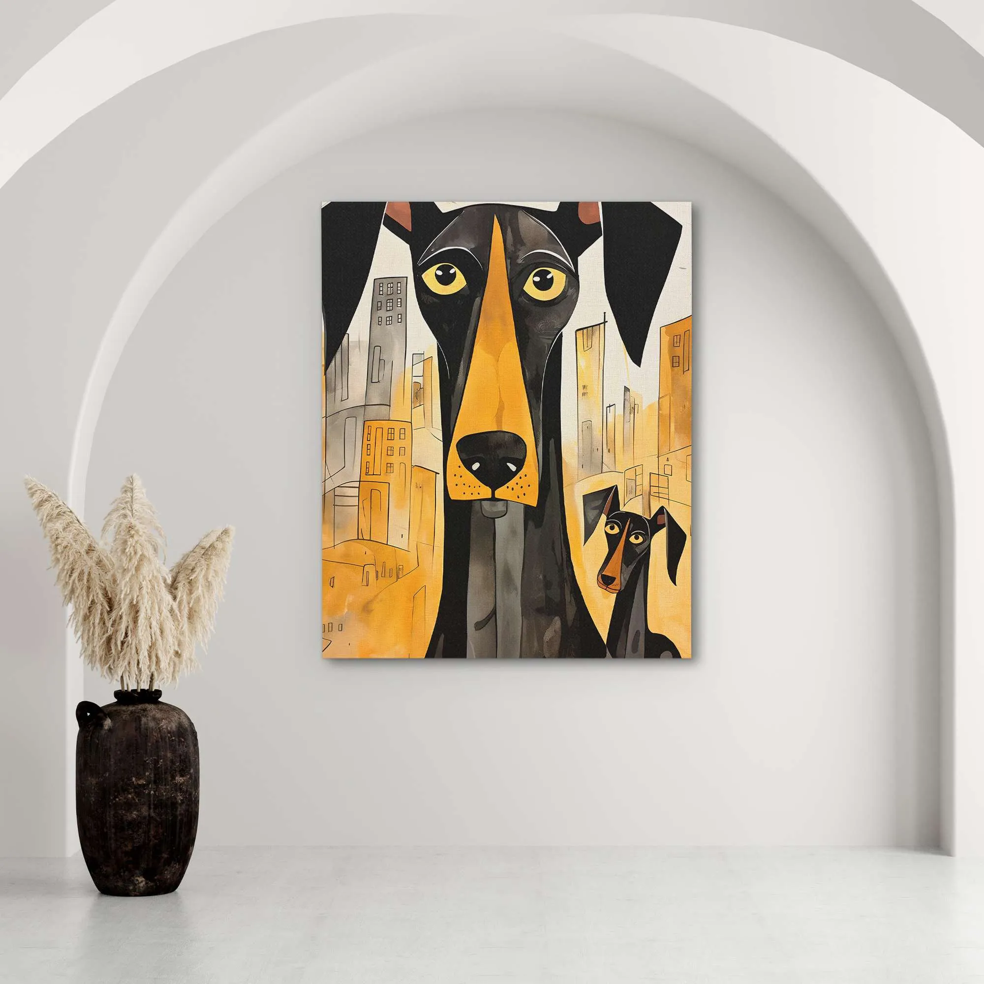 Dynamic Dobermans