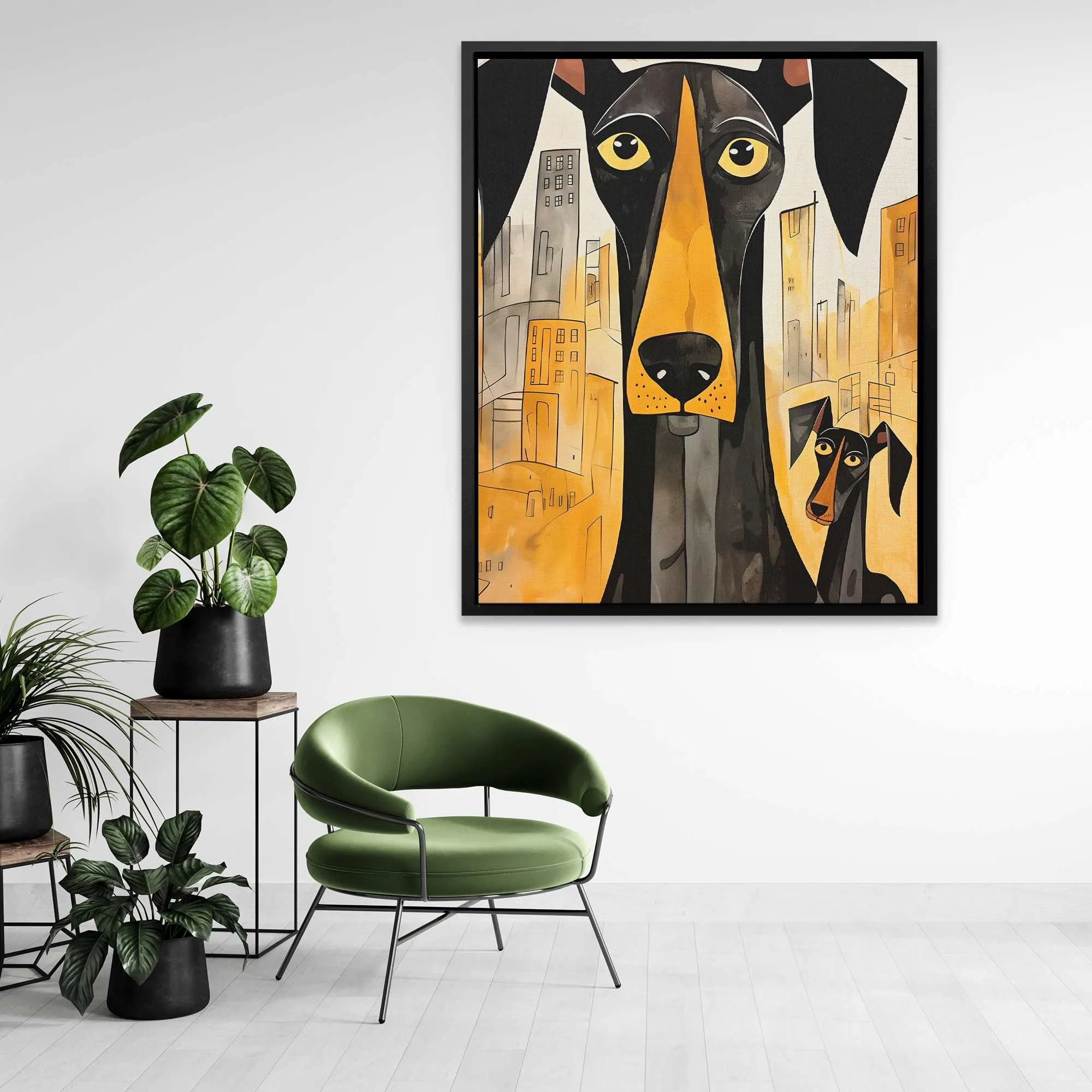Dynamic Dobermans