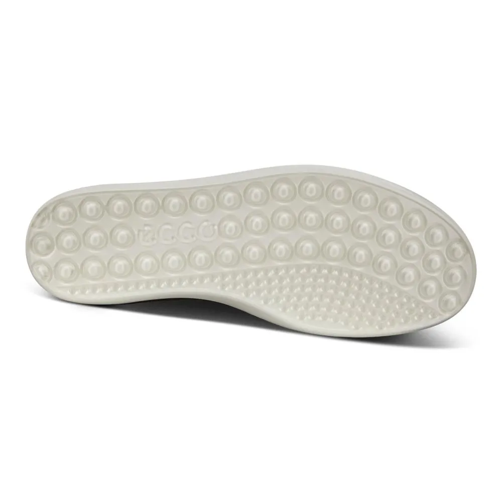 ECCO Womens Soft 7 Woven Slip-On Shoes, Black
