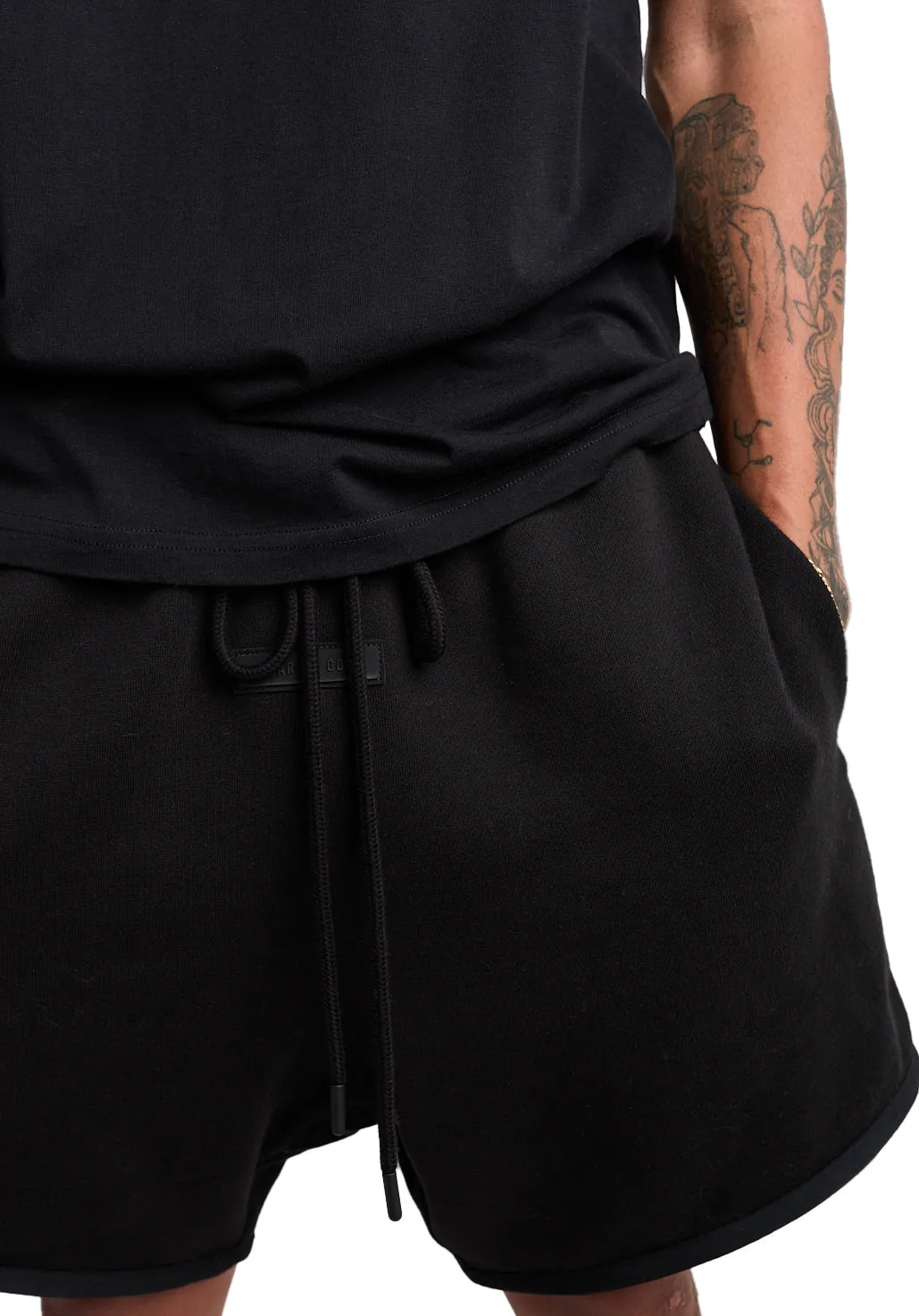Fear of God Essentials Running Shorts 'Jet Black'