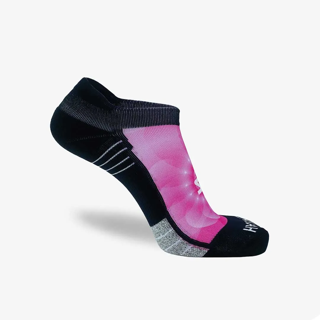 Fibonacci Spiral Running Socks (No Show)