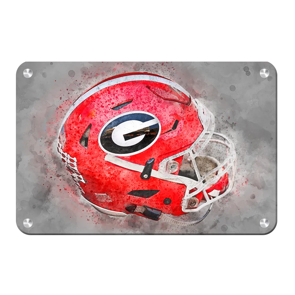Georgia Bulldogs - Georgia Helmet Fine Art