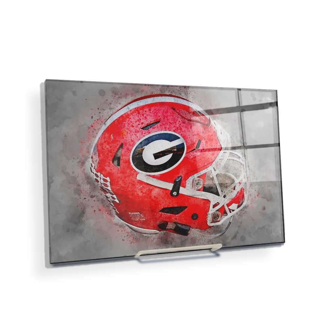 Georgia Bulldogs - Georgia Helmet Fine Art