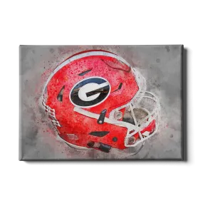 Georgia Bulldogs - Georgia Helmet Fine Art