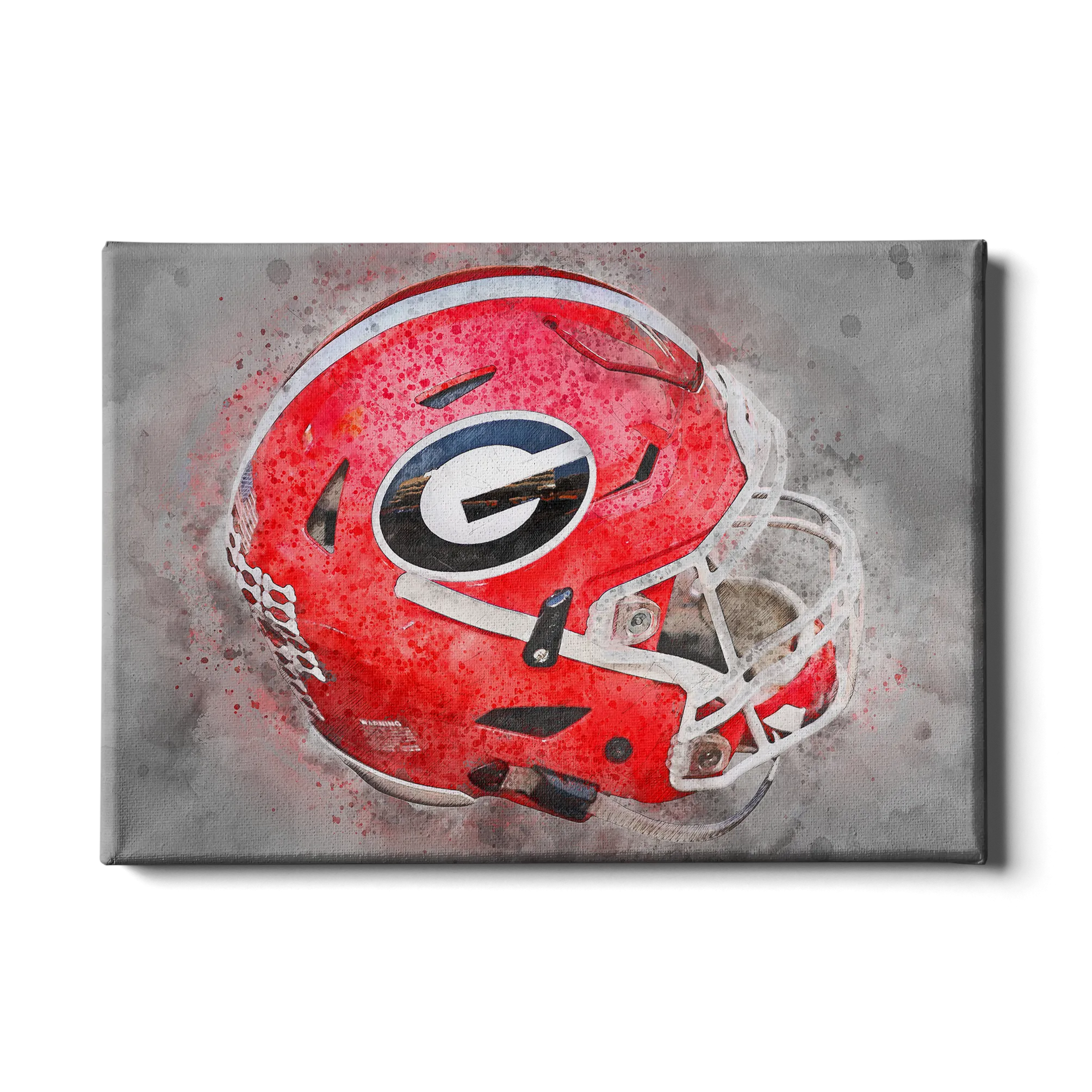 Georgia Bulldogs - Georgia Helmet Fine Art
