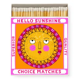 Hello Sunshine Square Matchbox