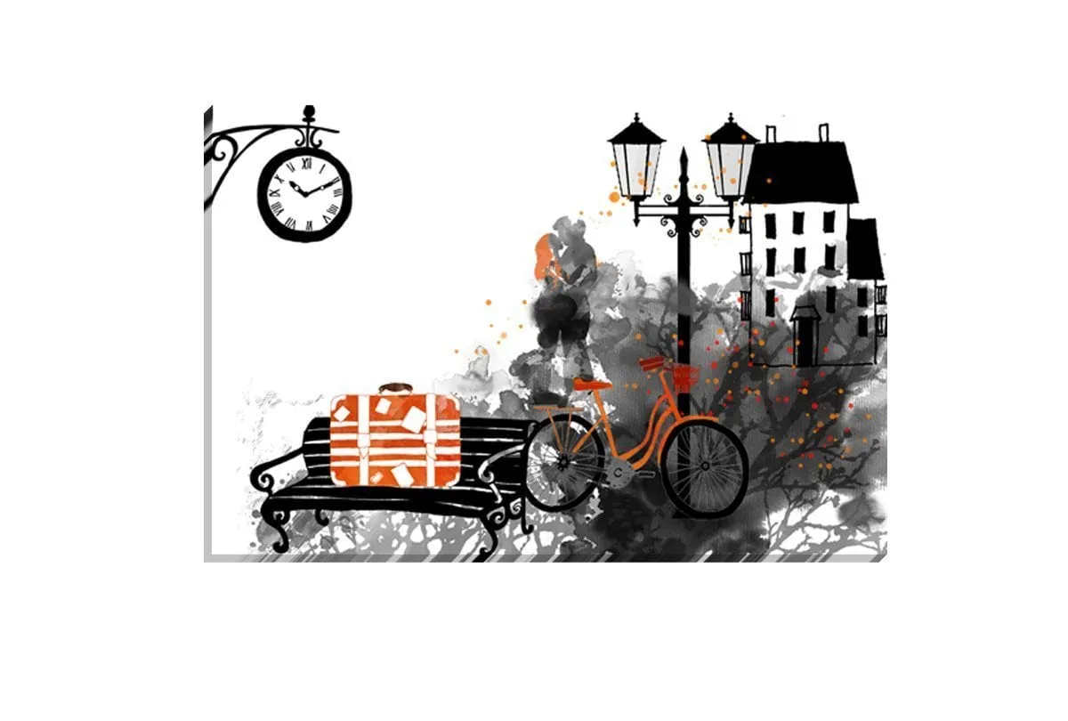 Holiday Romance | Canvas Wall Art Print