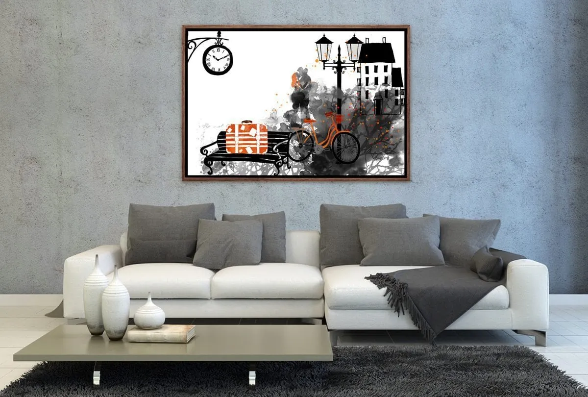 Holiday Romance | Canvas Wall Art Print