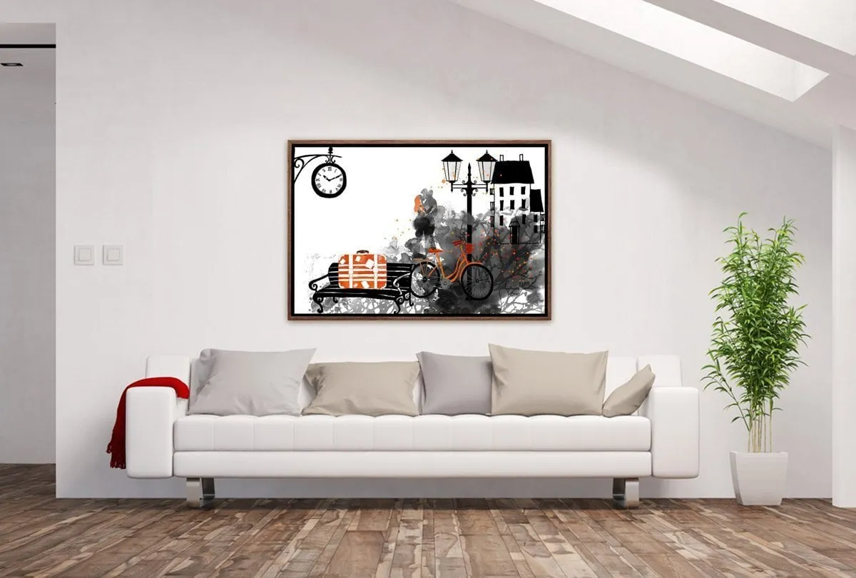 Holiday Romance | Canvas Wall Art Print