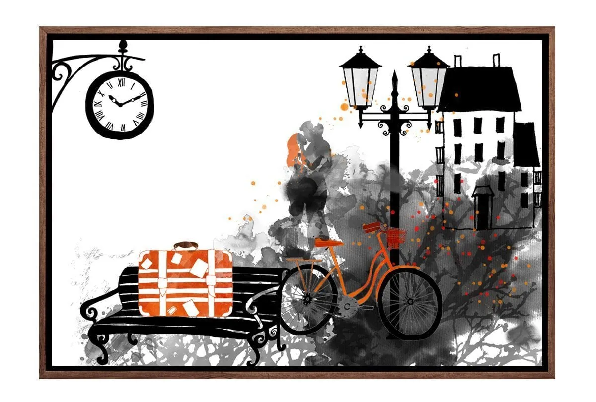 Holiday Romance | Canvas Wall Art Print
