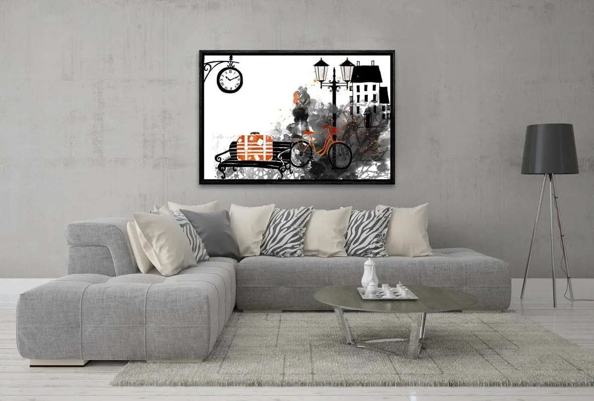 Holiday Romance | Canvas Wall Art Print