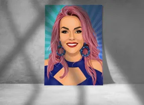 Kandee Johnson Custom Poster, Kandee Johnson Canvas Rolls, Custom Canvas, Home decor, Wall Hanging