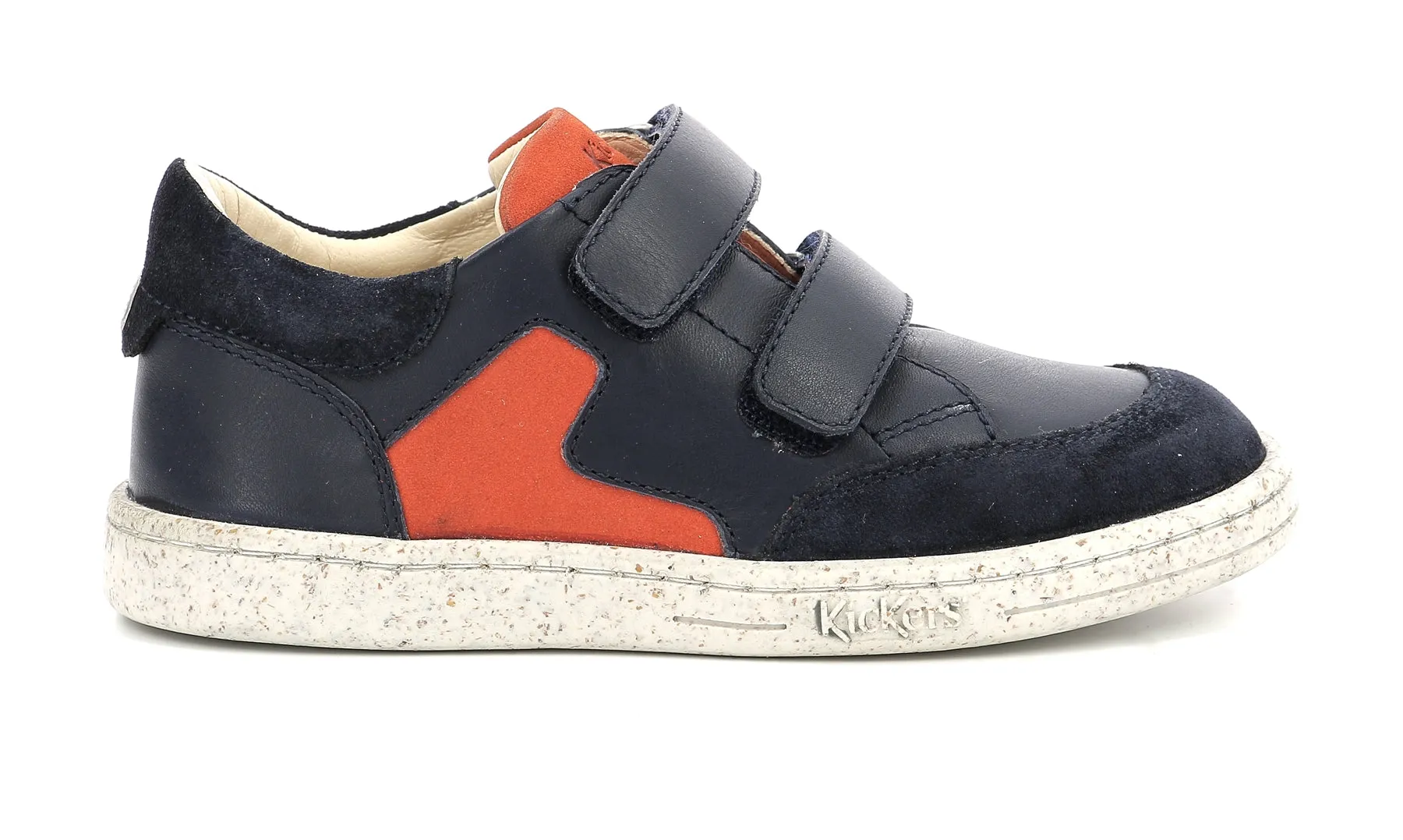 KICKERS TAKAWAY marine orange Chaussures Basses/Baskets/Sneakers