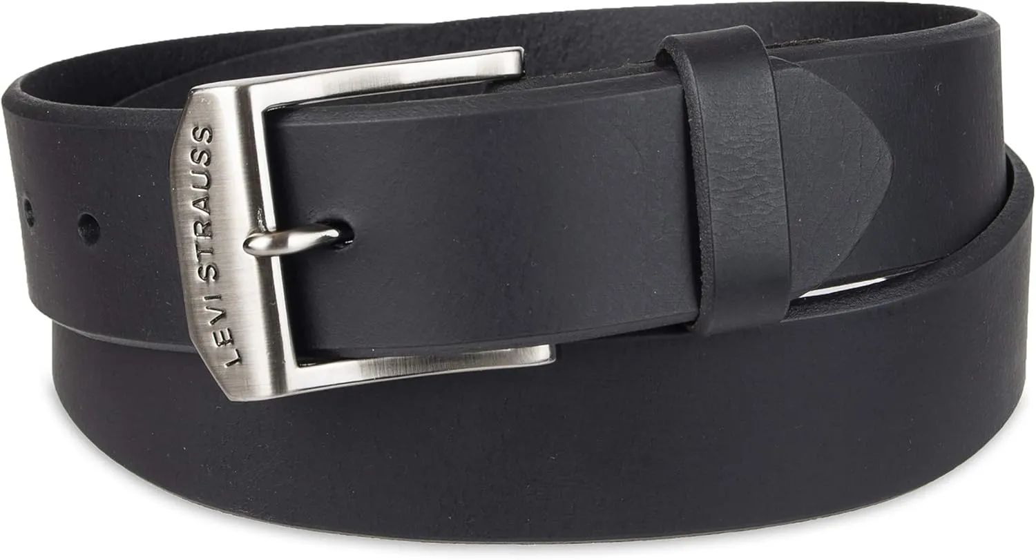 Levi??s Men??s Casual Everyday Leather Jean Belt