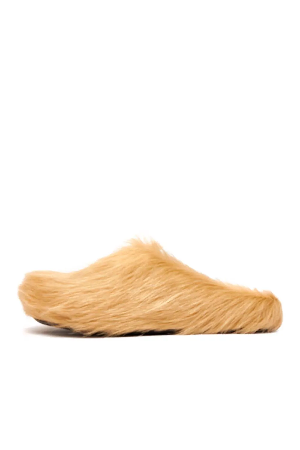 Marni Mens Fussbett Sabot Shoes 'Beige'