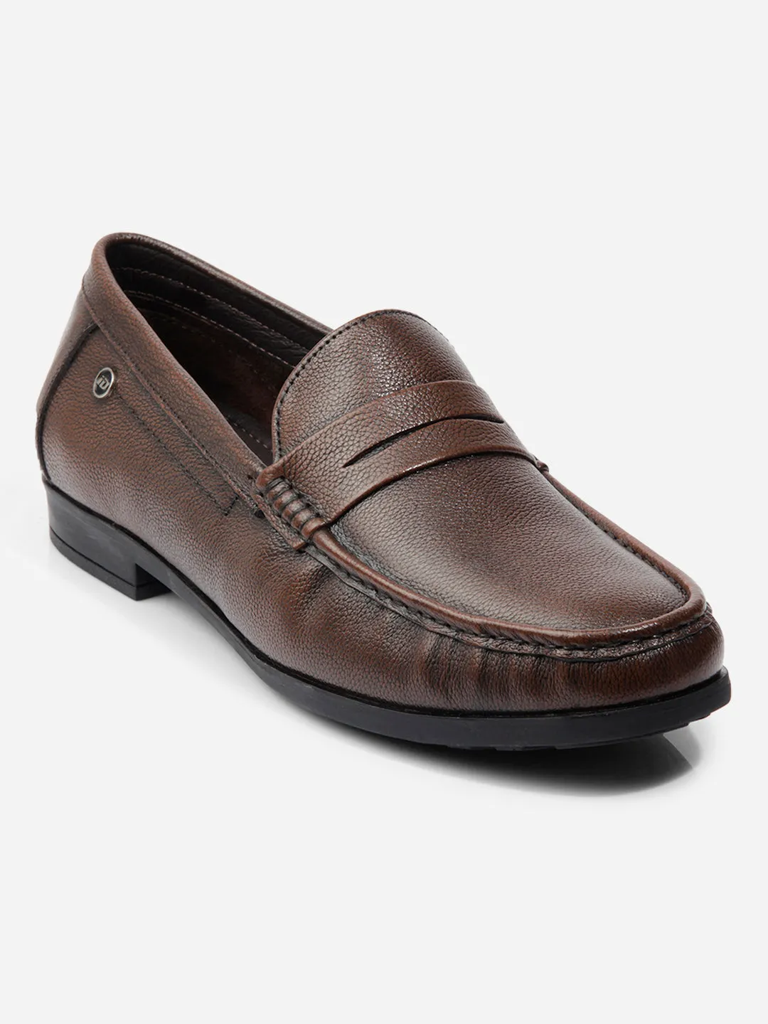 Mens Premium Brown Leather Loafer Shoes (Product ID1162)