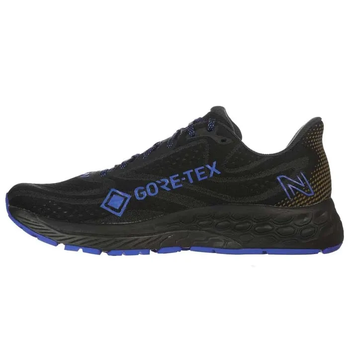 Mens New Balance Fresh Foam 880v13 Gore-Tex in Black/Marine Blue