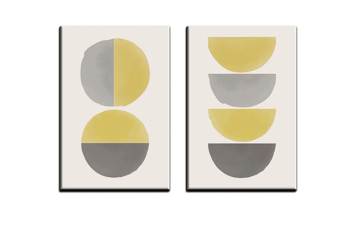 Minimalist Abstract Set 2AB | Abstract Wall Art Print