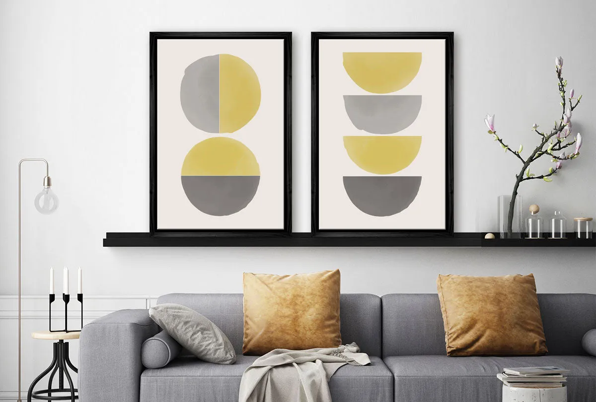 Minimalist Abstract Set 2AB | Abstract Wall Art Print