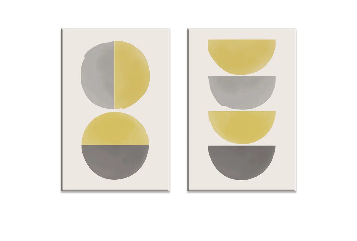 Minimalist Abstract Set 2AB | Abstract Wall Art Print