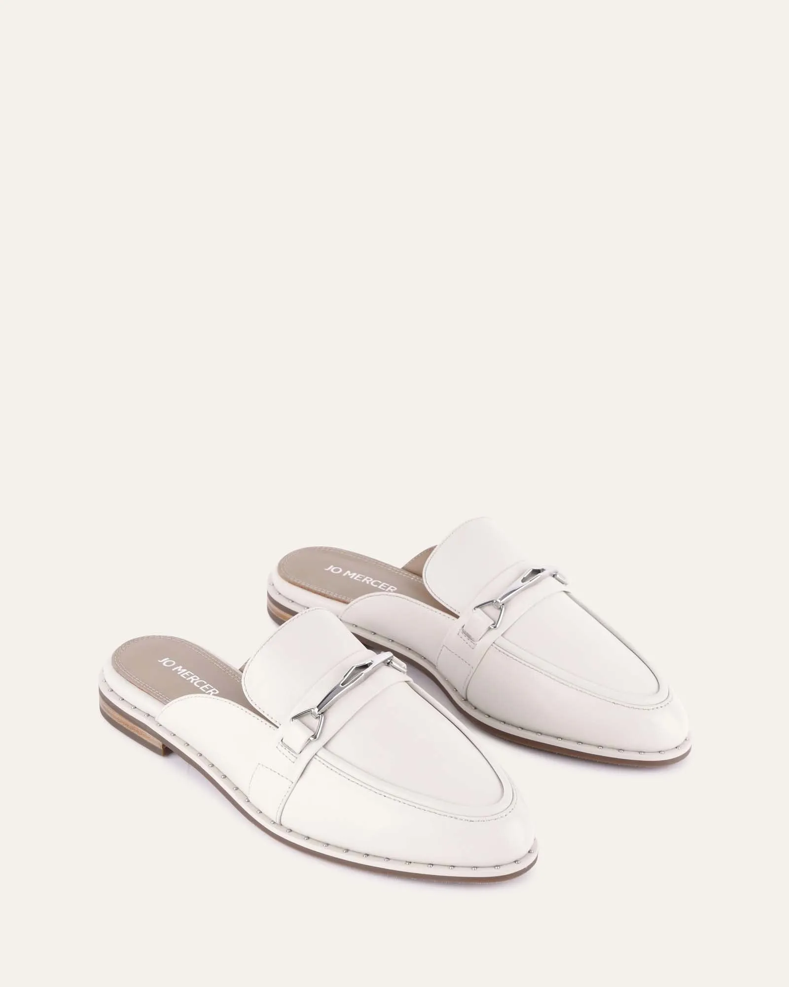 MISSION LOAFERS OFF WHITE LEATHER