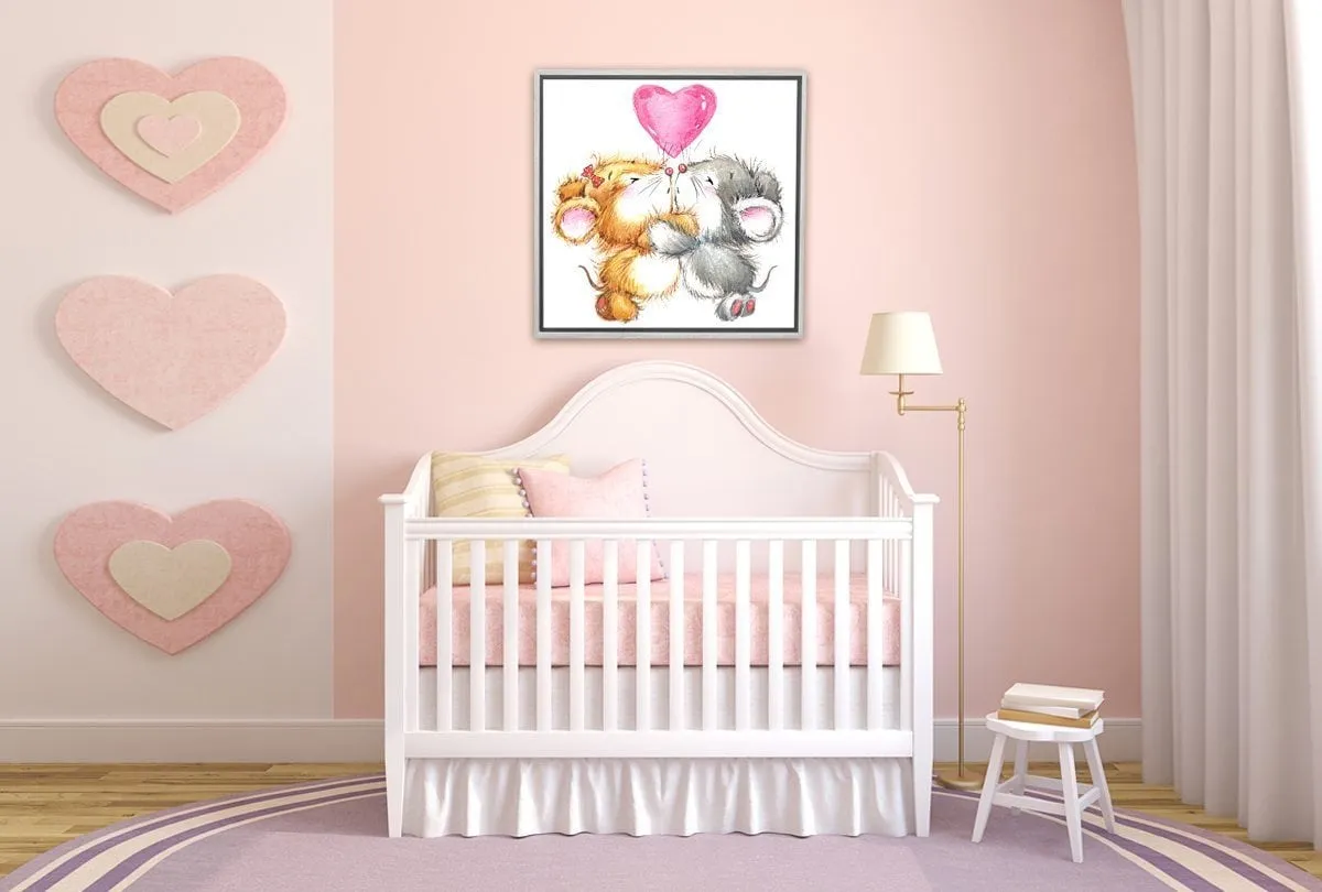 Mouse Love | Canvas Art Print