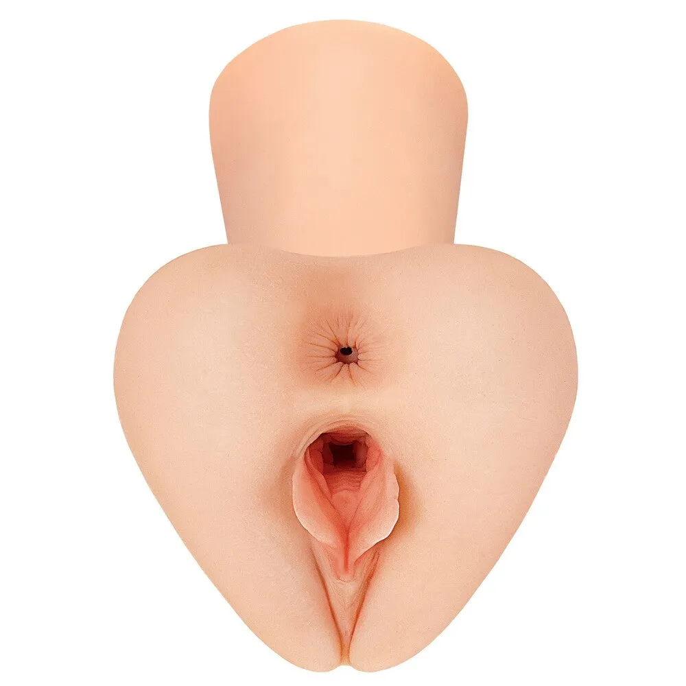 PDX Plus Pick Your Pleasure XL Vagina & Butt Stroker Pink