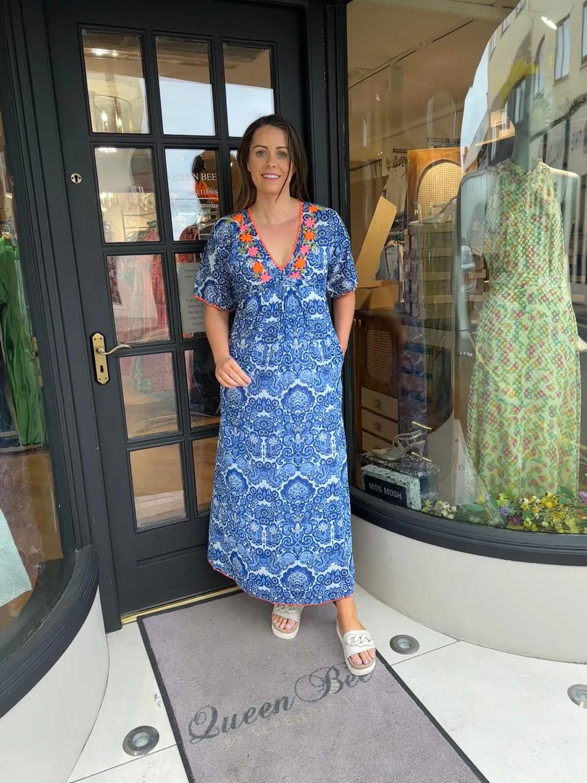 Place Du Soleil 427 Blue Dress