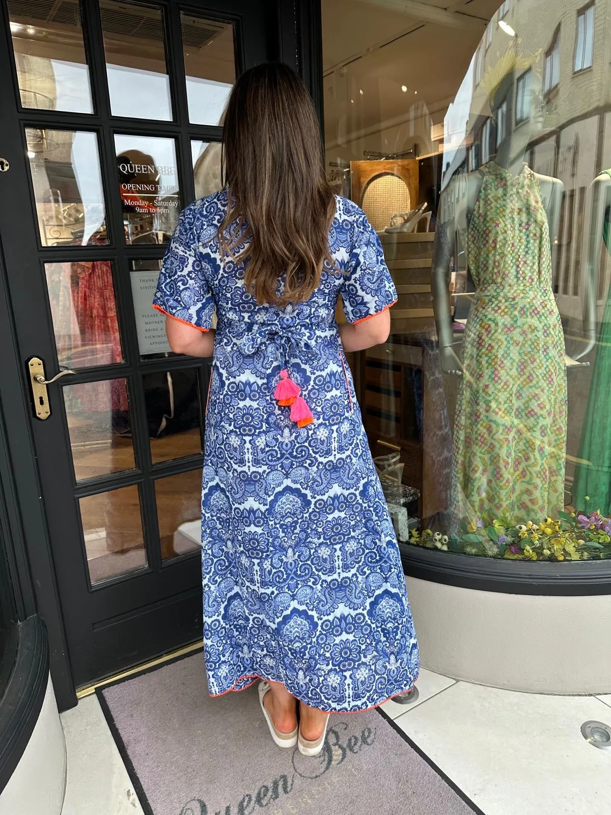 Place Du Soleil 427 Blue Dress