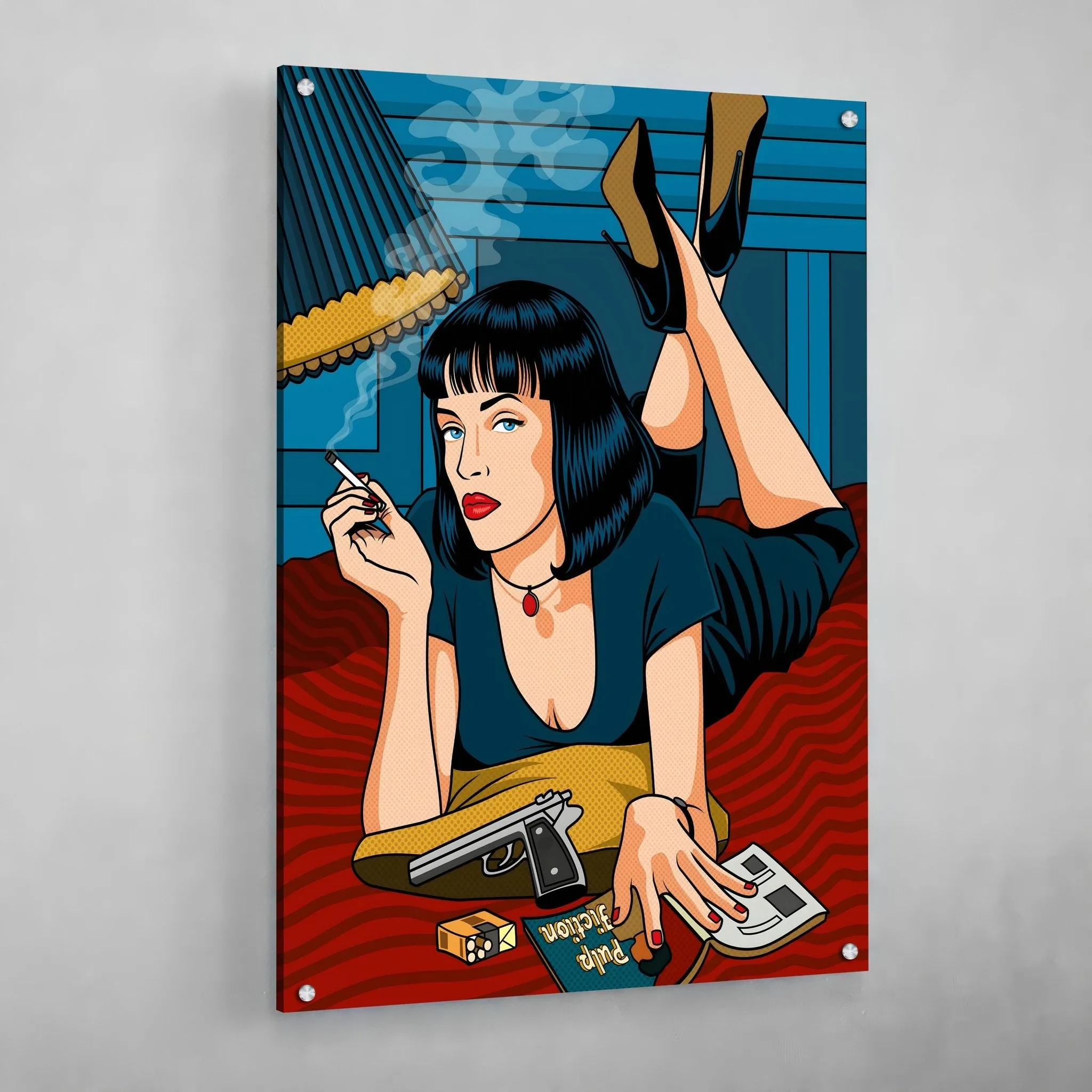 Pulp Fiction Pop Art Canvas
