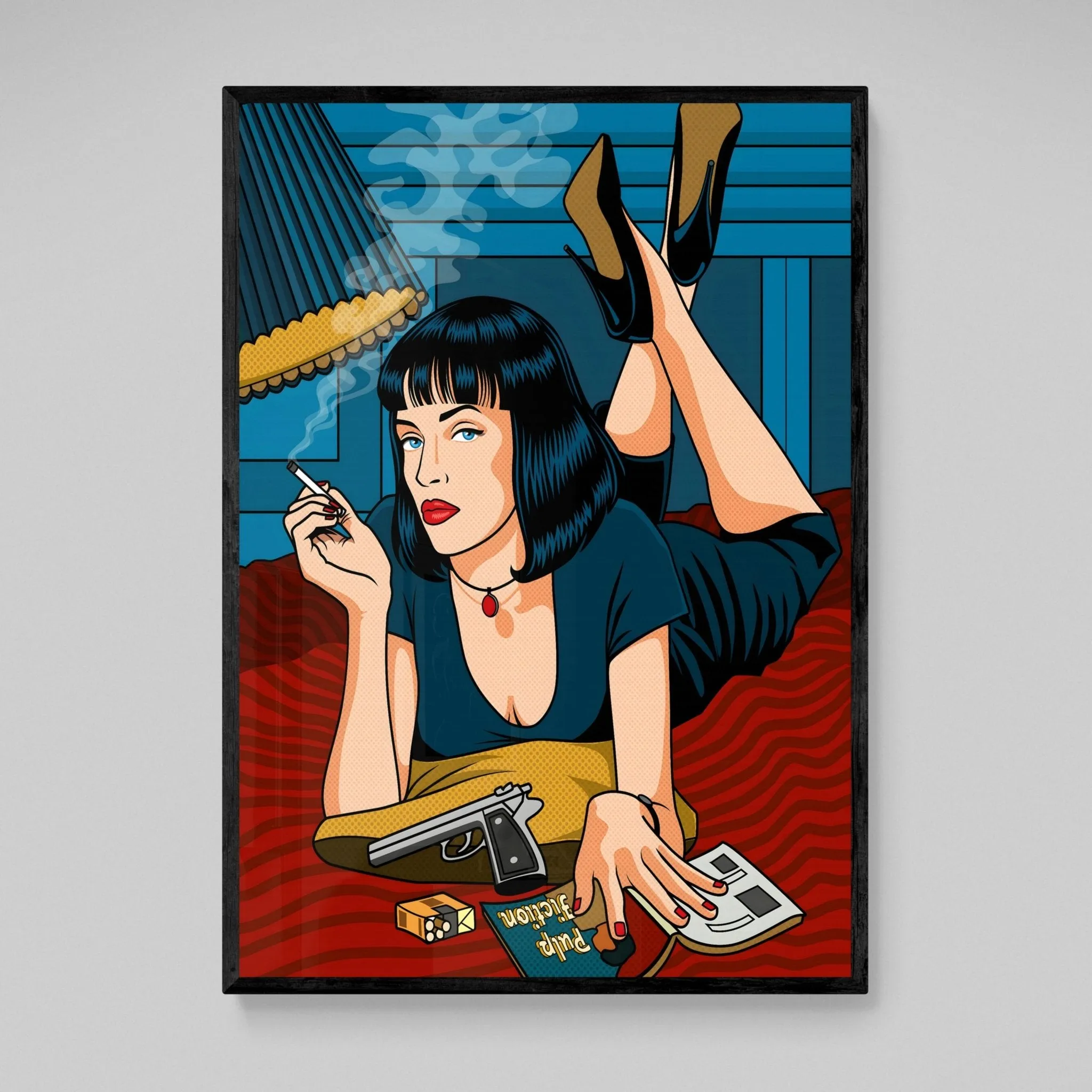 Pulp Fiction Pop Art Canvas