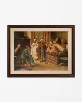 "At The Bazaar" Handmade Oil Painting 36"x 48"