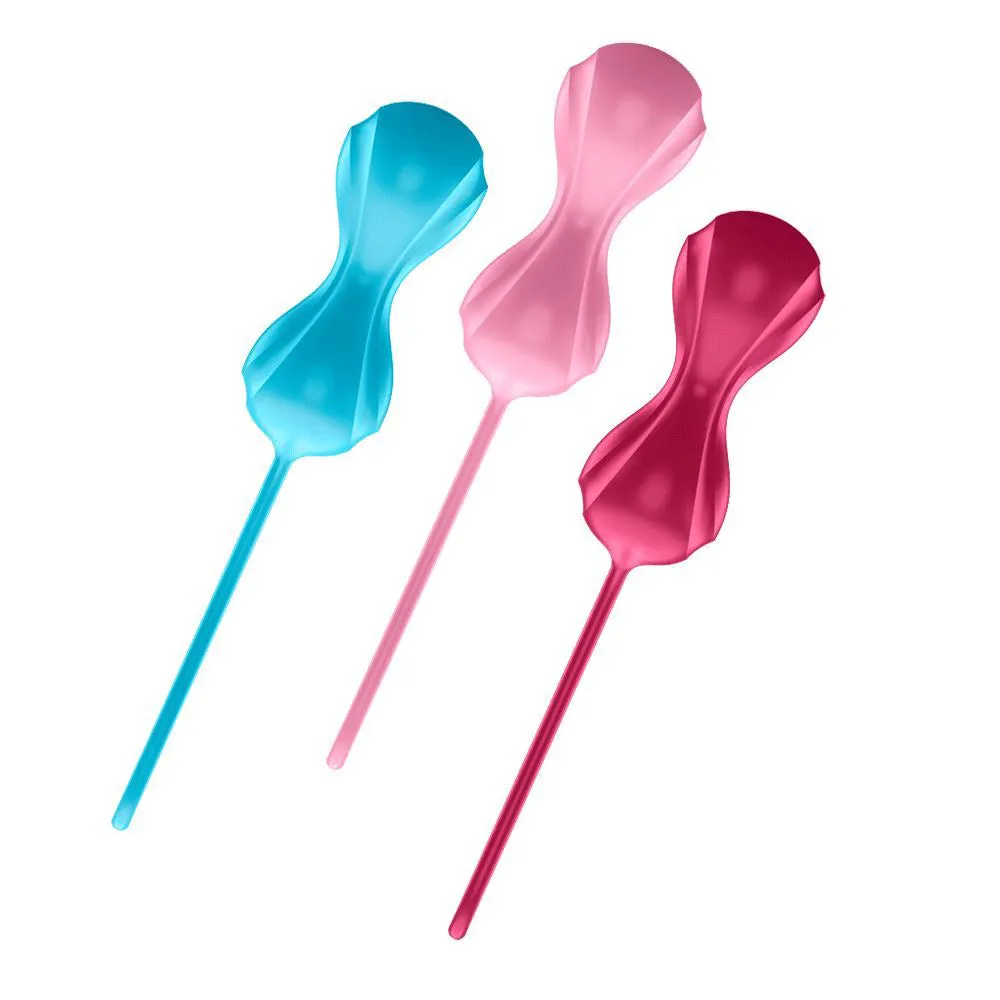 Satisfyer Set Of Orgasm Balls With Moving Inner Balls 3 Pieces