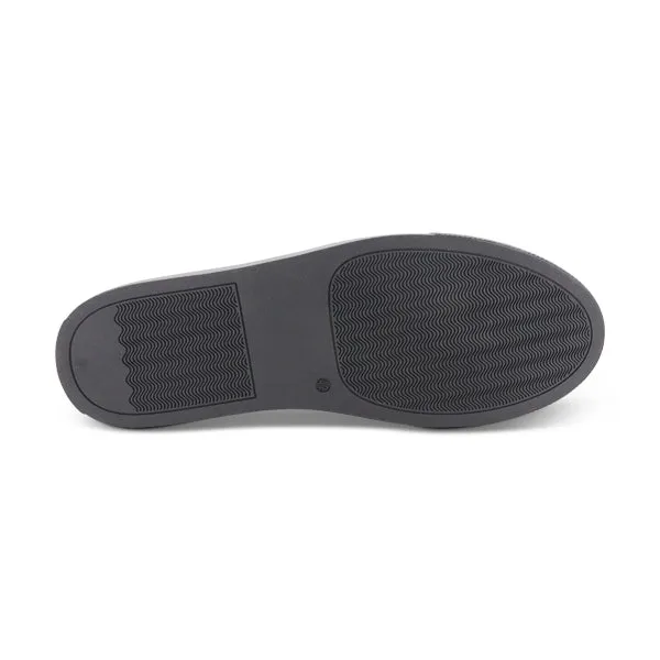 Sneakers alte nere in pelle stropicciata