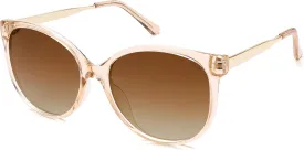 SOJOS Round Polarized Sunglasses for Women Men Oversized Trendy UV Protection Shades