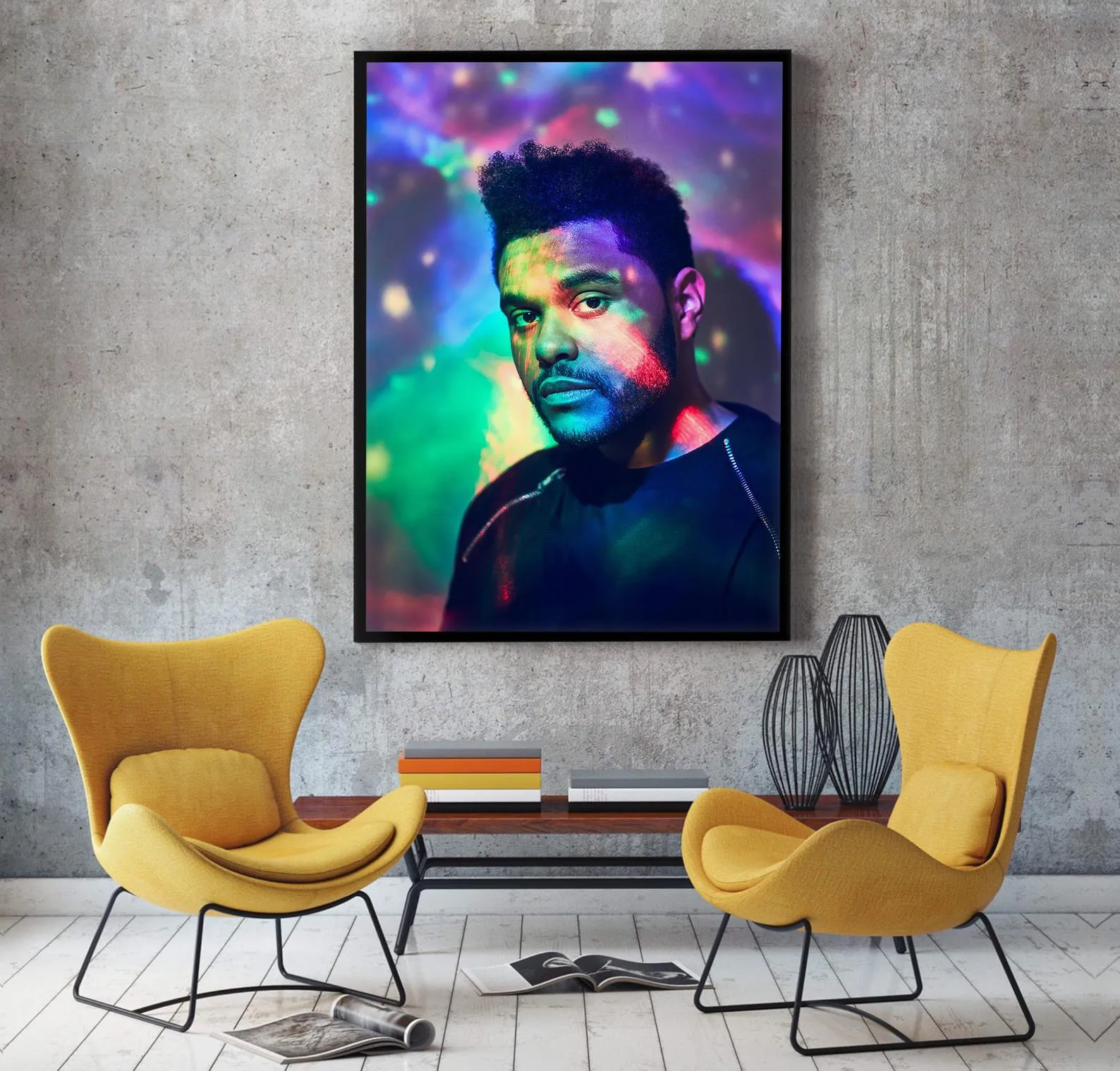 The Weeknd Poster, Xo Poster, After Hours Art, Home Decor, Rap Wall Art, Music Poster, Custom Poster, Canvas Poster, Rolled Canvas, Wall Art