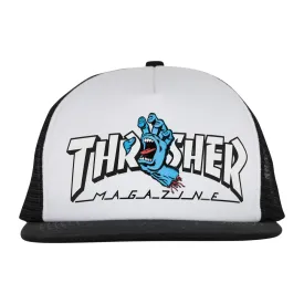 Thrasher Screaming Logo Trucker X Santa Cruz Hat