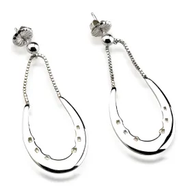 Toe Weight Earrings - Dangles, Sterling Silver