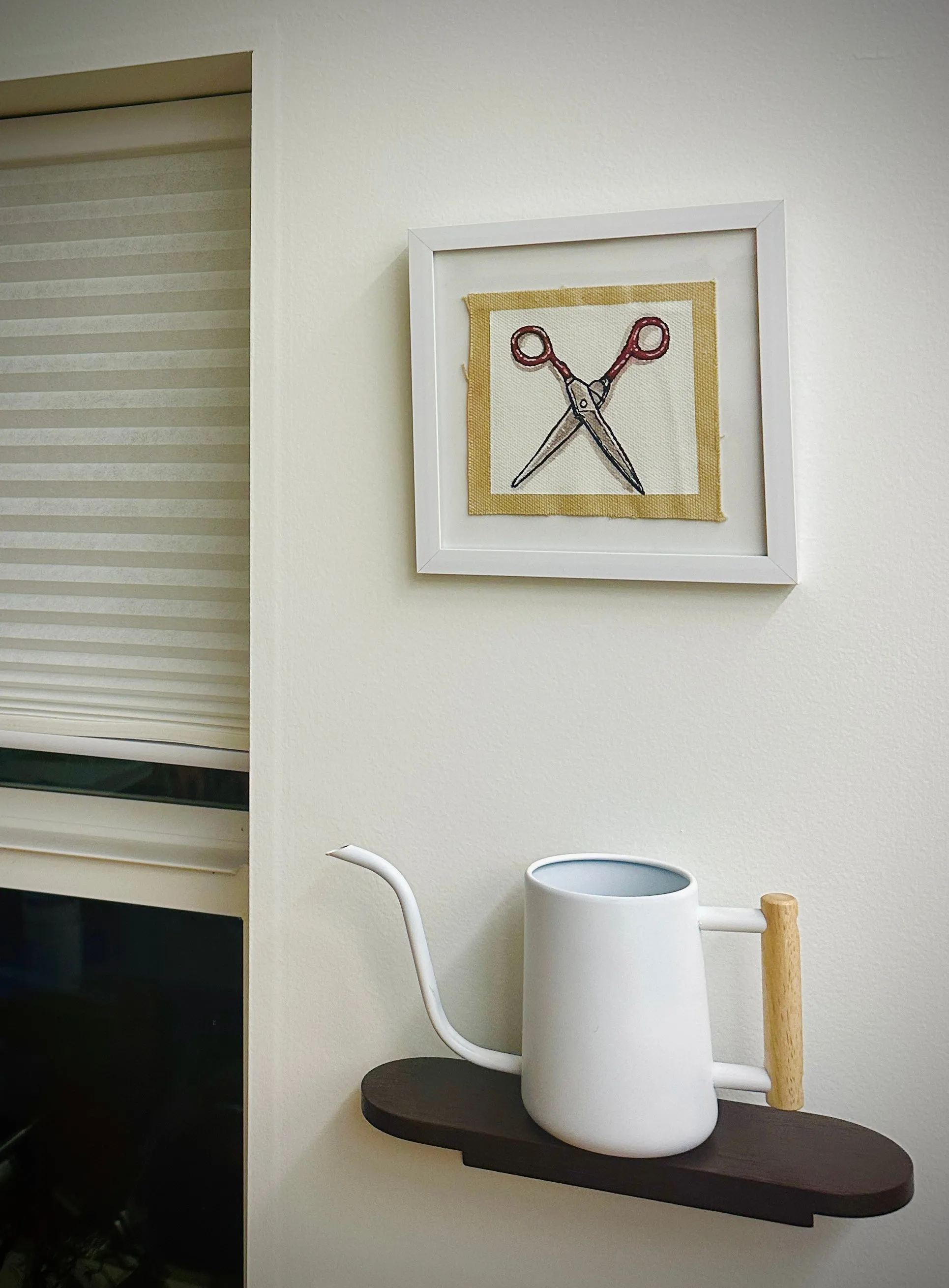 Wine opener canvas painting